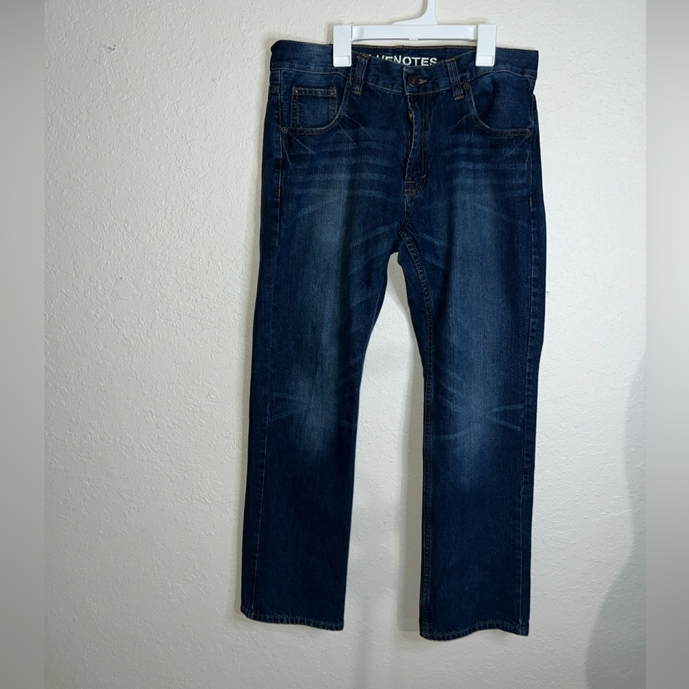 Bluenotes Men's Slim Straight Blue Jeans Size 32/30